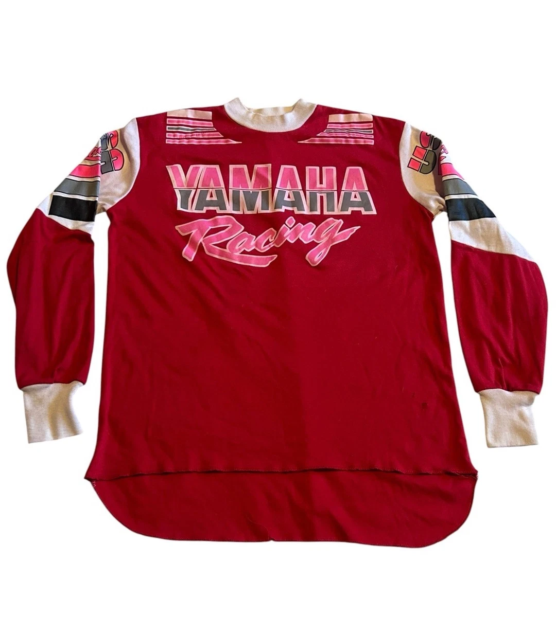 YAMAHA Dirt Bike 長袖Tシャツ Yamaha Red Shirts for Men for sale | eBay