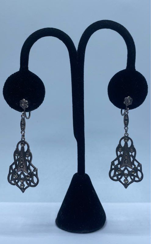 Sterling Silver Assorted Ring/Earring Jewelry Bun… - image 8