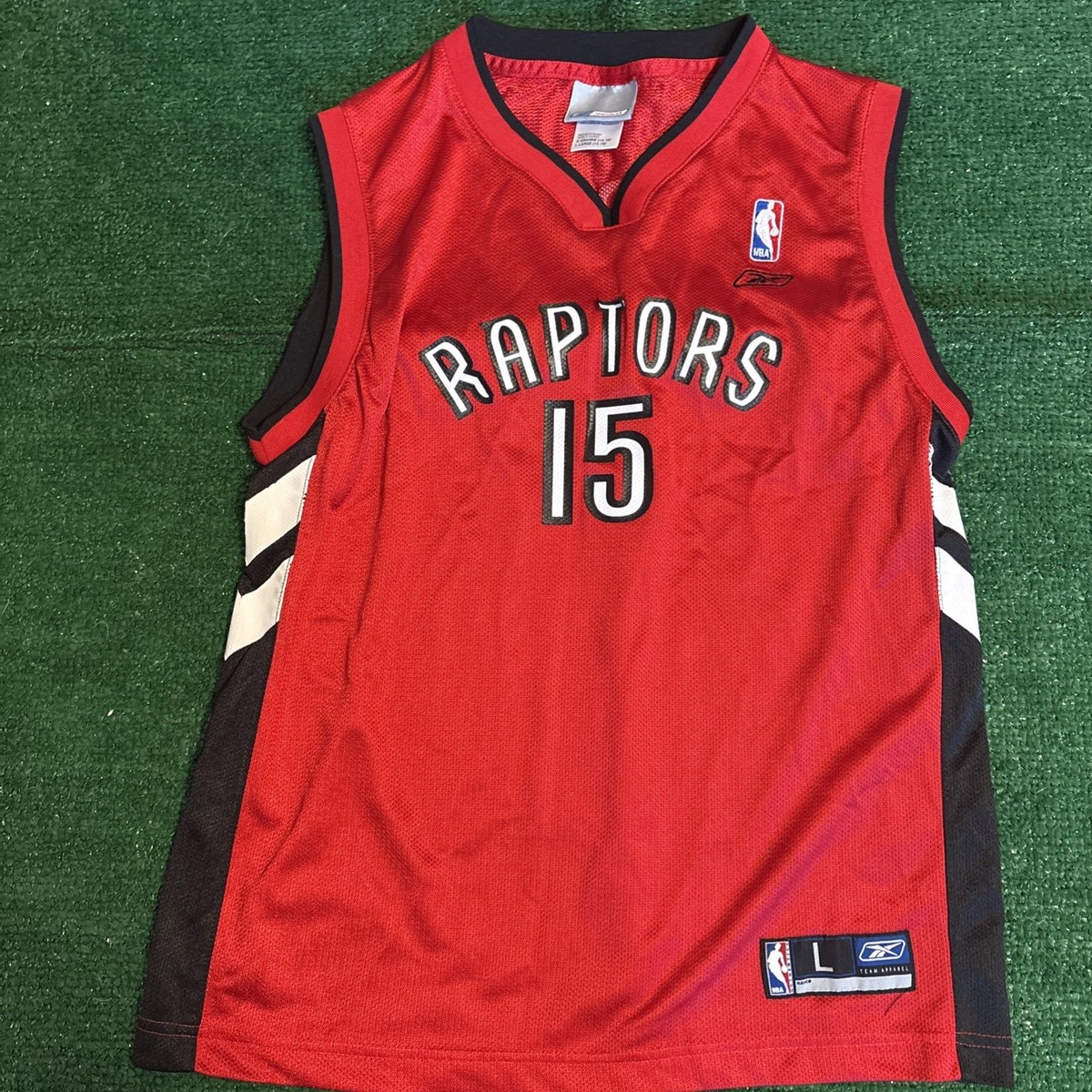 Vintage Toronto Raptors Vince Carter Jersey Youth LG