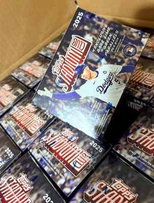 2025 Stadium Club MLB Baseball Blaster Box | Sepia | 40ct |  Autos? | SEALED