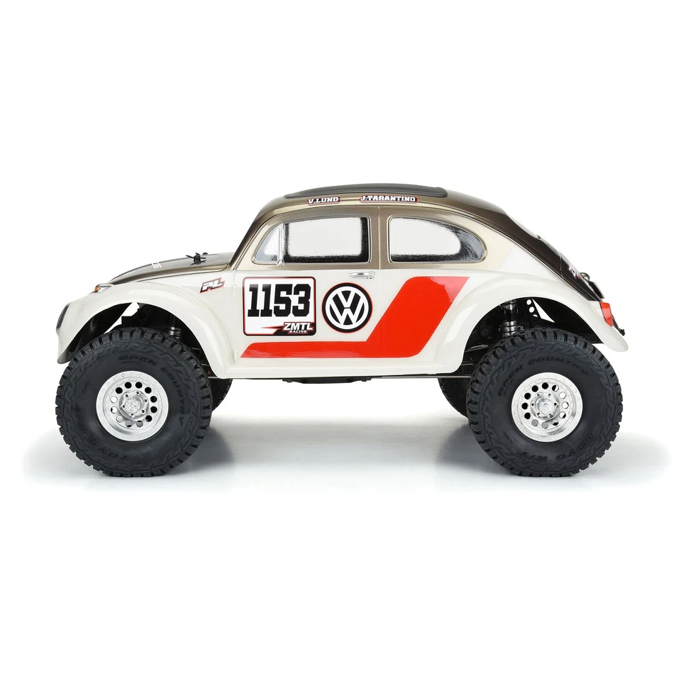 PROLINE Volkswagen VW Beetle Karosserie 1:10 unlackiert 12.3" Wheelbase Crawlers - Bild 3 von 4