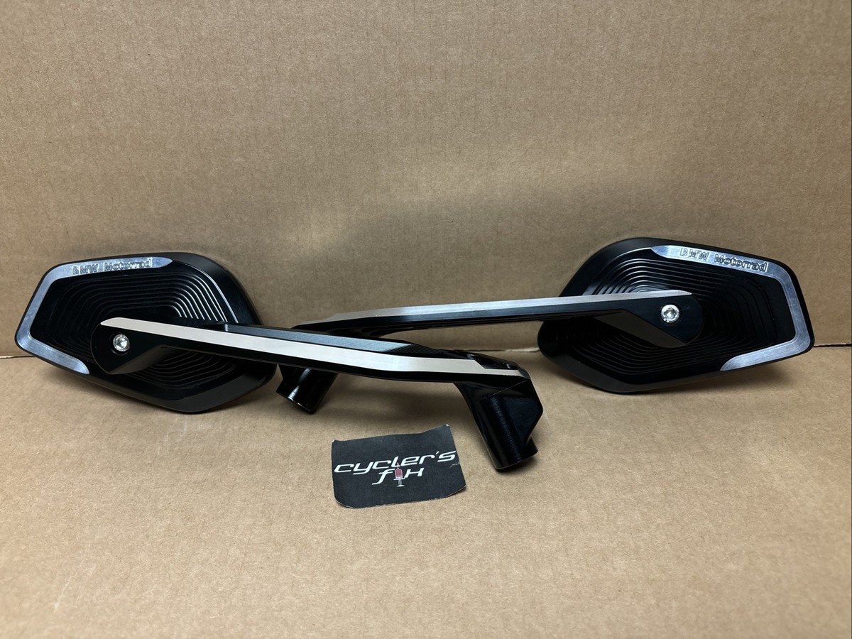BMW R1250 R GS MOTORRAD CNC Mirror Set 2019 to 2023 5116-8406497 