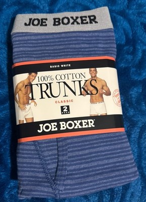 JOE BOXER VINTAGE A PAIR OF Joe Boxer Classic boxers Brief Size MEDIUM 
