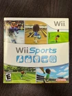 Nintendo Wii Sports Game With Cardboard Sleeve, manual CIB