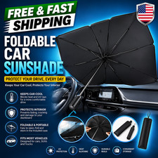 Foldable Car Windshield Sun Shade Umbrella Front Window Visor Cover Uv Protector