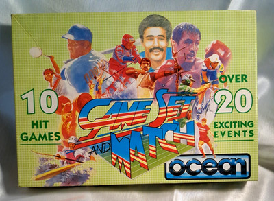 COMMODORE GAME SET and MATCH OCEAN 10 Hit Games komplett Top Zustand in OVP