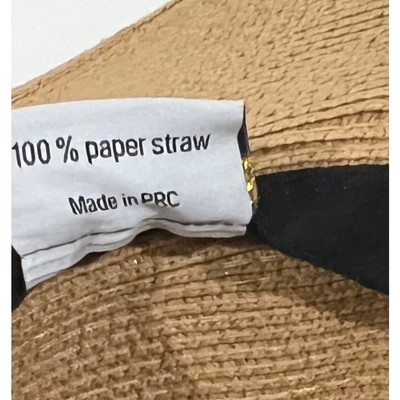 BARRIÈRE Sun Hat LE CARL GUSTAF St BARTH Floppy Straw Extra-Wide Brim Tan BARRIÈRE Sun Hat LE CARL GUSTAF St BARTH Floppy Straw Extra  main image 4