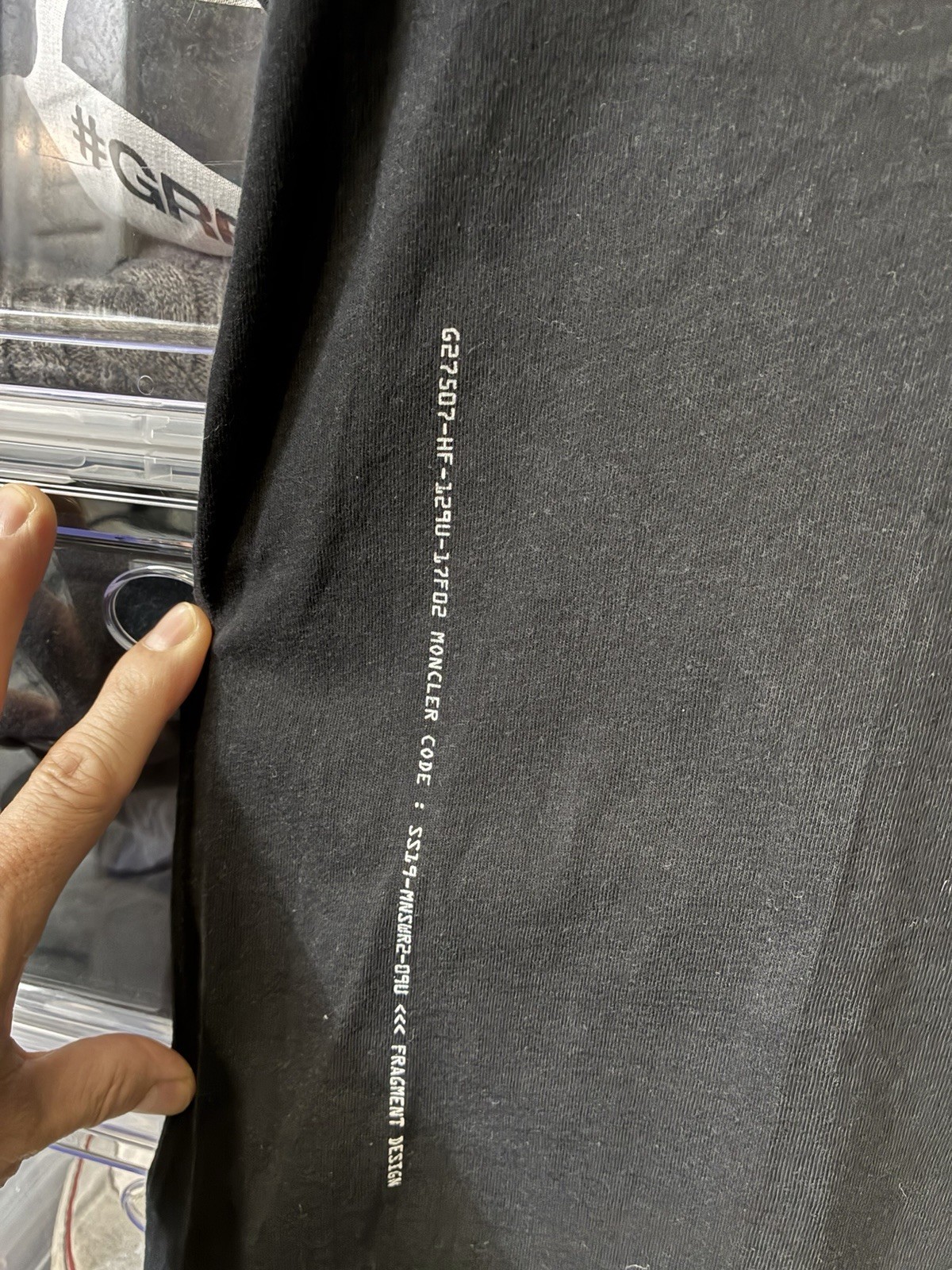 Rare Moncler X Fragment T-Shirt Born Oversized Small $695 image 5