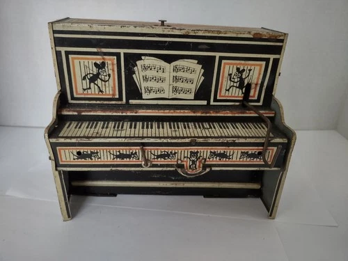 Vintage 1930’s MARX MERRY MAKERS BAND TIN WIND UP TOY PARTS