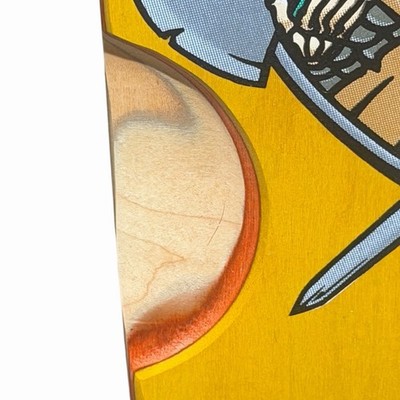 BDS Viking Skateboard Deck Signed by Dogtown OG Wes Humpston of