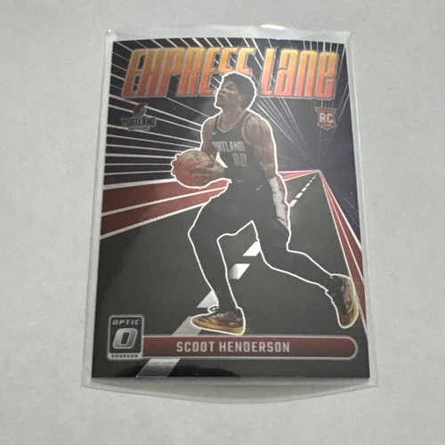Scoot Henderson #14 2023 Donruss Optic Express Lane card