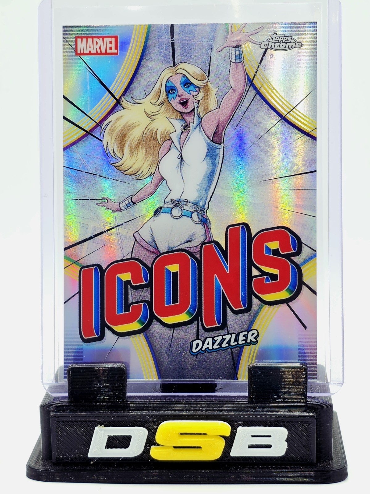 2026 Topps Chrome Marvel Comics Marvel Icons Refractor Dazzler MI-04