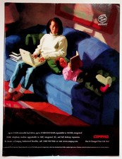 Compaq 1997 Vintage Print Advertisement 8x11 Intel Pentium PC Tech