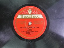 Steve Porter & Billy Jones - RADIEX 4002 - Hy And Sy And The Fence - Rare Label