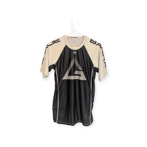 Gracie Barra Equipe Edition Rash Guard Men's XL BJJ MMA Compression Shirt Black