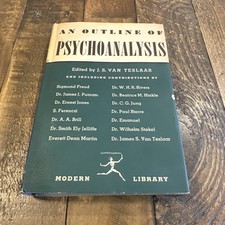 An Outline of Psychoanalysis.  J. S. van Teslaar (ed).  Modern Library 1925