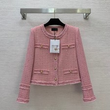 2025 autumn hot sales runway show embroidery Stereoscopic nail bit coat  SMLXL