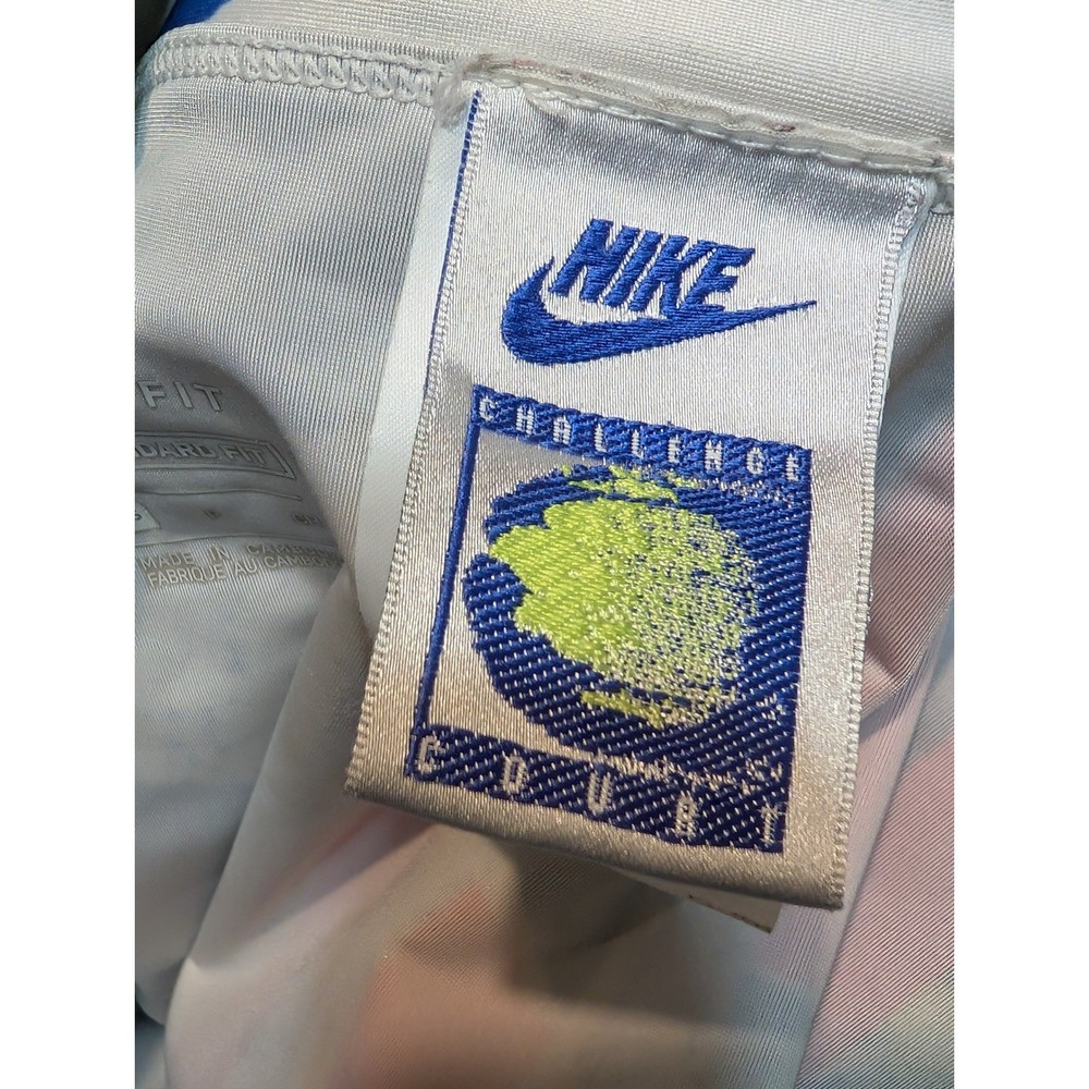 Nike Dri-FIT Challenge Court Athletic Tennis Skort in Blue White