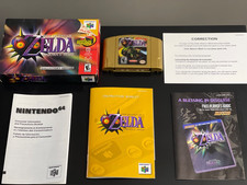 Legend of Zelda: Majora's Mask Collector's Edition N64 Nintendo CIB Box Manual