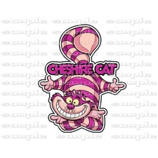 Disney Cheshire Cat ddksj title Premade Scrapbook Paper Piece die cut