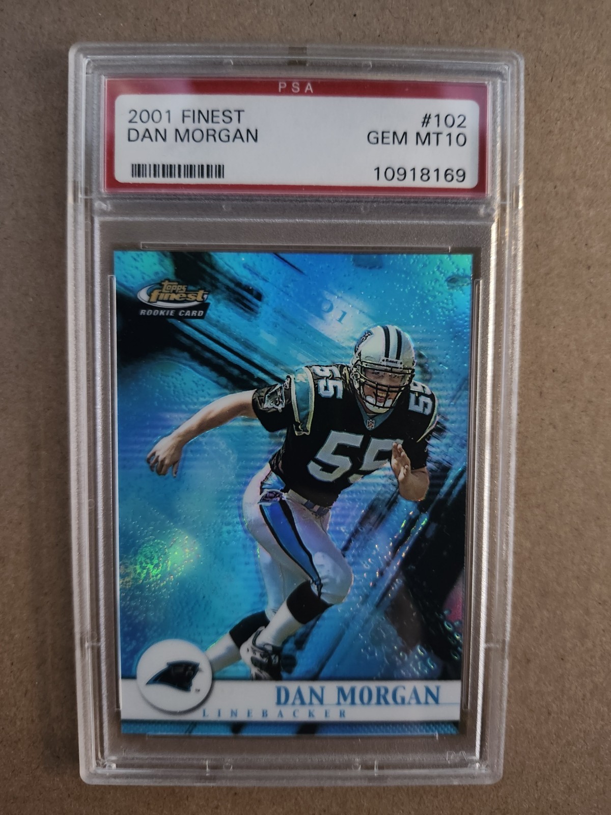 Dan Morgan Finest #102 Base