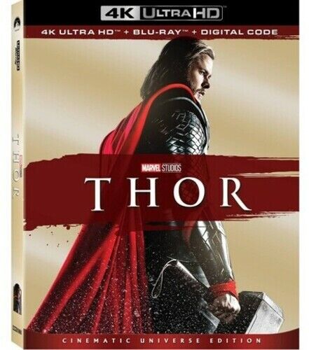Thor [New 4K UHD Blu-ray] With Blu-Ray, 4K Mastering, Ac-3/Dolby Digital, Dolb - Picture 1 of 1