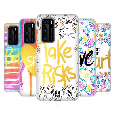 HEAD CASE DESIGNS GOLDEN EXPRESSIONS SOFT GEL CASE FOR HUAWEI PHONES 4