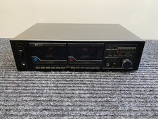 Sherwood CD340B Stereo Double Cassette Deck CD340B