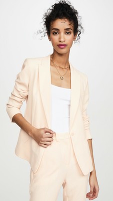 NWT Ba&Sh Poni Jacket Blazer Nude Size 2 (M) $420