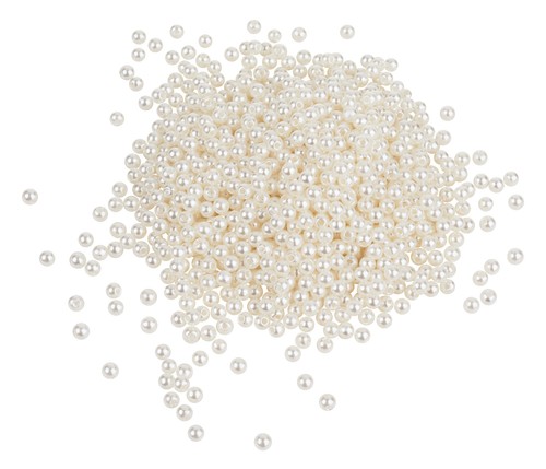 VBS XXL Wachsperlen 1.000 Stück ø 4mm Perlensterne Schmuck Perlen Basteln - Bild 1 von 8