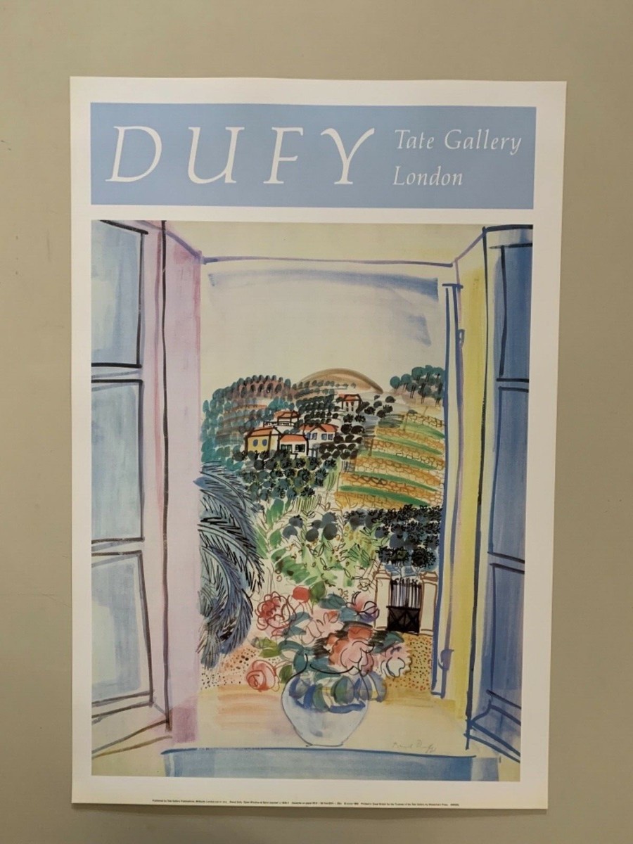 RAUL DUFY,'OPEN WINDOW AT SAINT-JEANETTE ,1926-27' TATE GALLERY