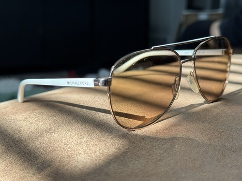 Neu mit Etikett Michael Kors Sonnenbrille MK 5007 1080R1 roségold/verspiegelt roségold 59 #G32