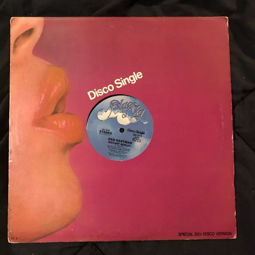 Dan Hartman Instant Replay Blue Sky 228 2773 12" SINGLE LP - DJ ESTATE P. TESTED - Picture 1 of 5