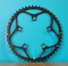 Black Chainring 50T 110 BCD Bike Road Touring NOS New Alloy Ring Compact