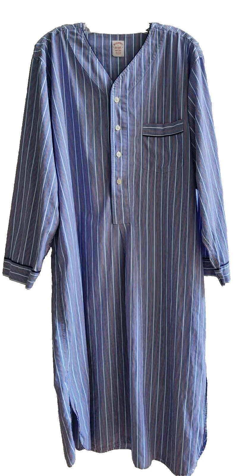 Brooks Brothers Blanco 100% Algodón Pijamas y batas para hombres