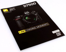 Nikon D7500 DSLR Camera Original Brochure