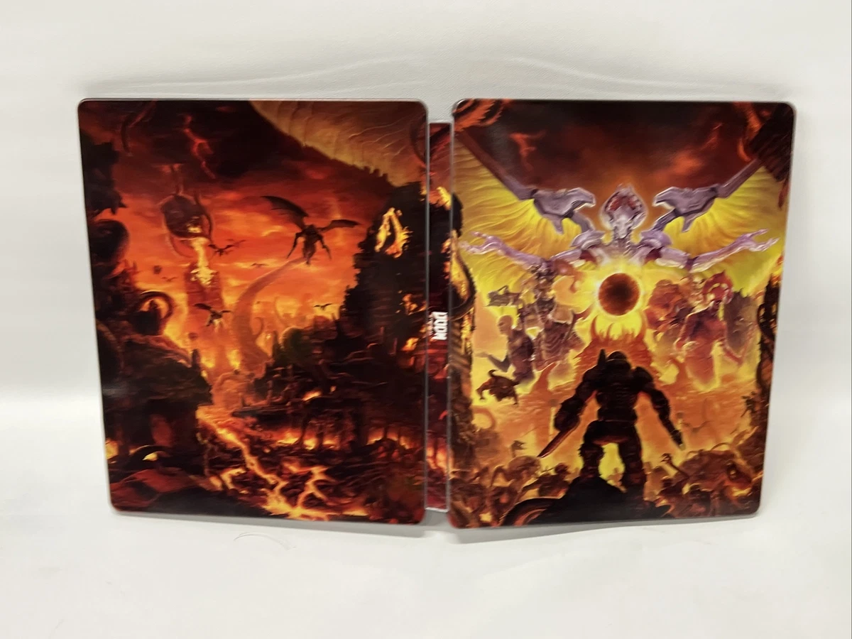 NEW Doom Eternal Collectors Edition Steelbook Playstation 4 5 PS4 PS5 XBOX 1 X S