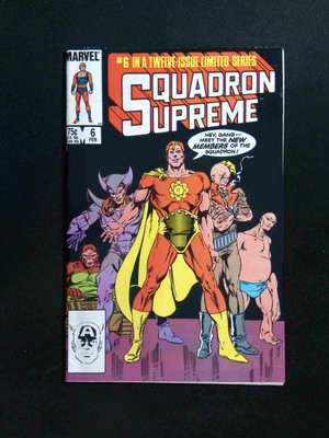 Squadron Supreme #6  MARVEL Comics 1986 FN/VF