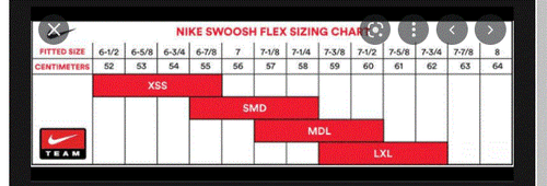 Nike 333115 Dri-FIT Mesh Swoosh Flex Sandwich Cap Pacific Blue Größe M/L - Bild 4 von 4