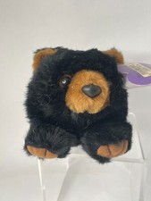 Puffkins 1990s Plush with Tag Benny Black Bear
