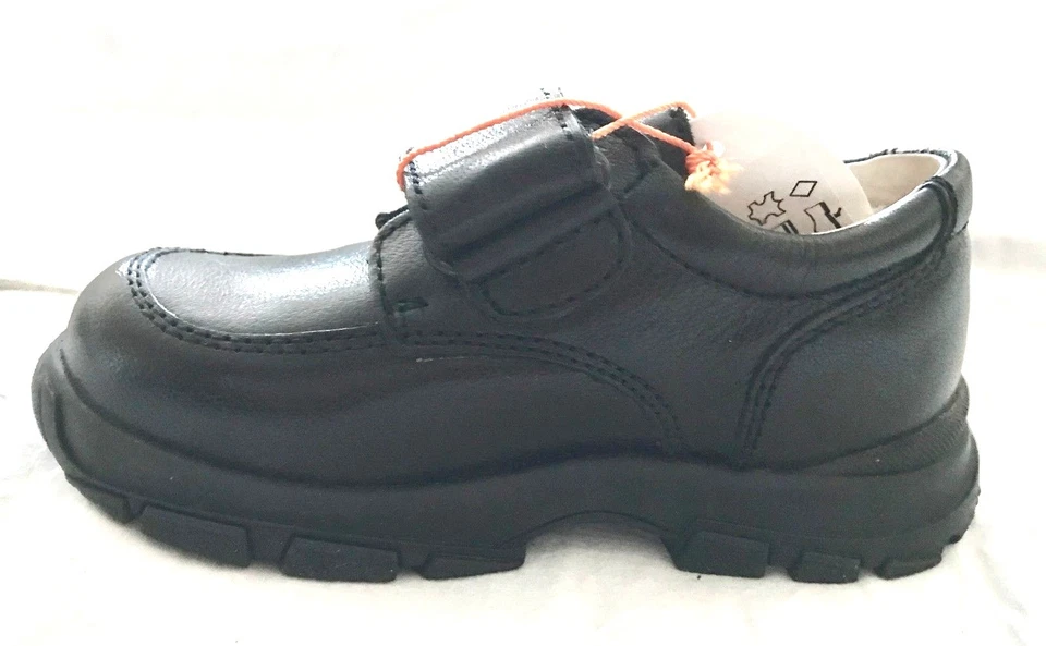 NATURINO boys oxfords Leather boots shoes black Sz 26 US 10 TODLER NEW - Image 4 of 4