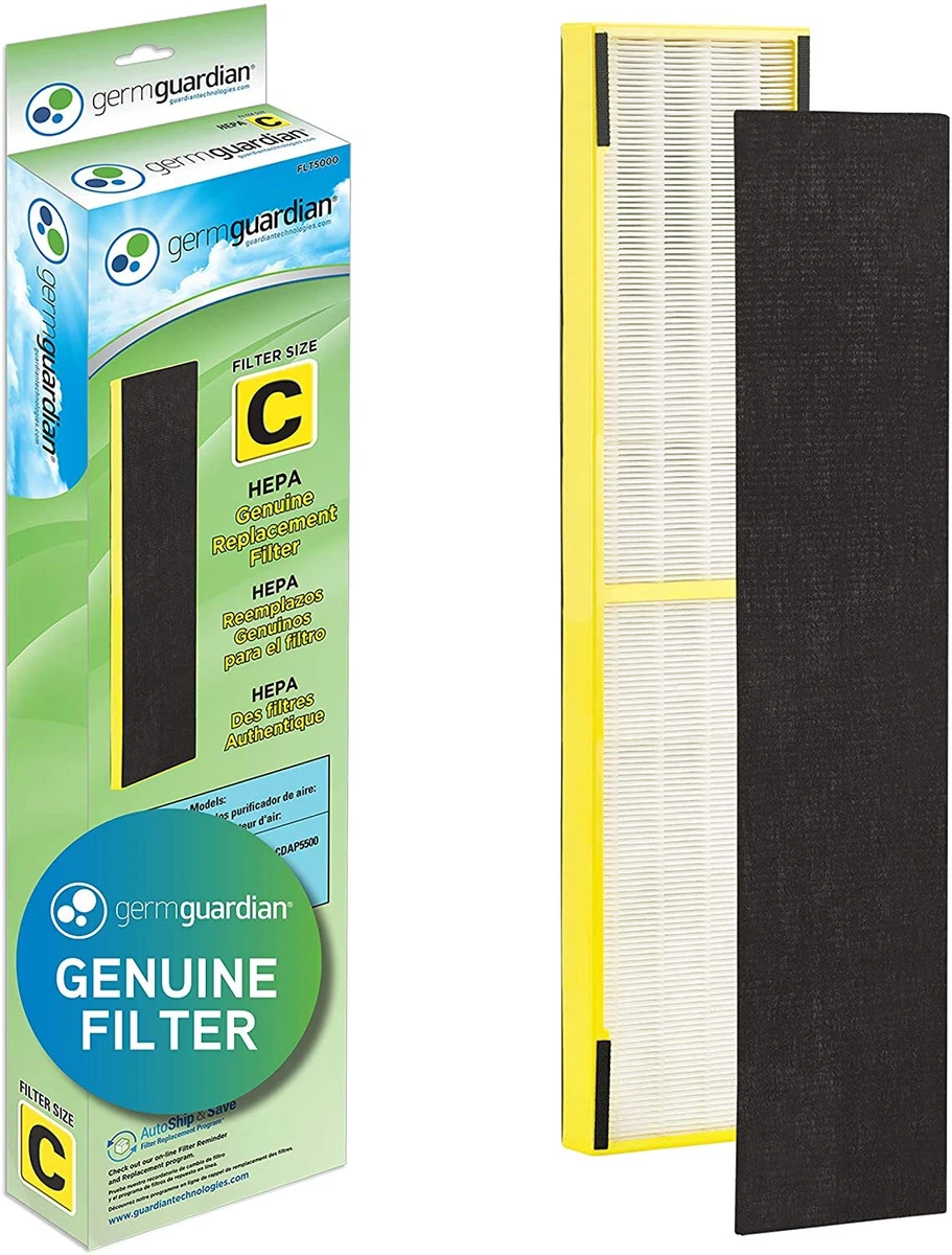 GermGuardian Air Purifier Filter FLT5000 GENUINE HEPA Replacement