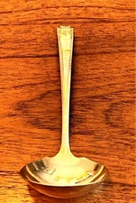 National Silver NATIONAL ELEVEN/VICEROY ONE SILVERPLATE GRAVY LADLE NO MONO