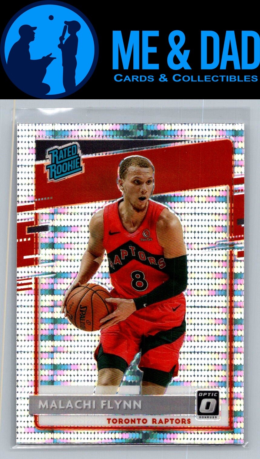 2020-21 Donruss Optic #179 Malachi Flynn Silver Pulsar