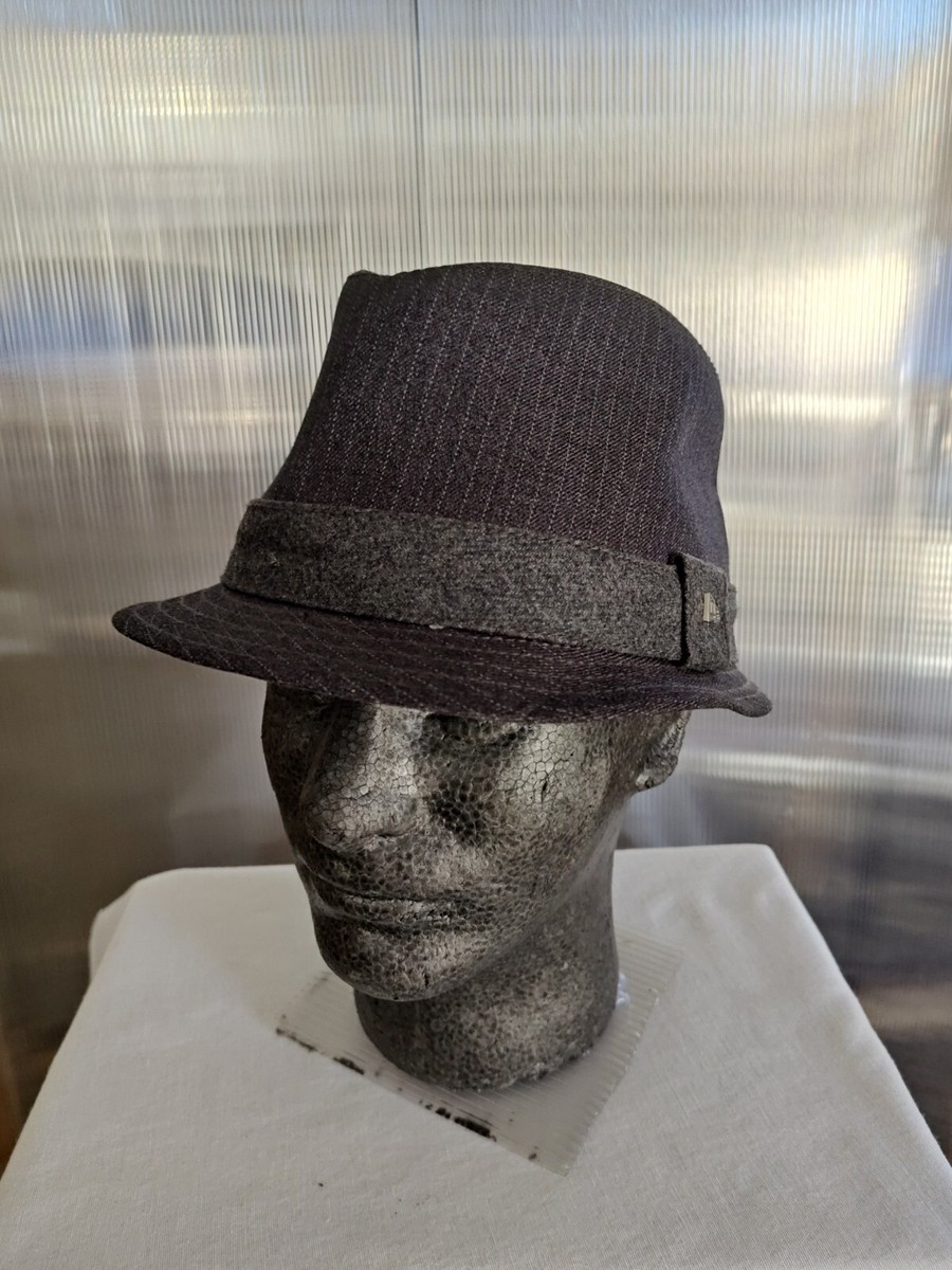 New Era Fedora Wool Gray Dorsey EK Collection Hat Cap size Men's