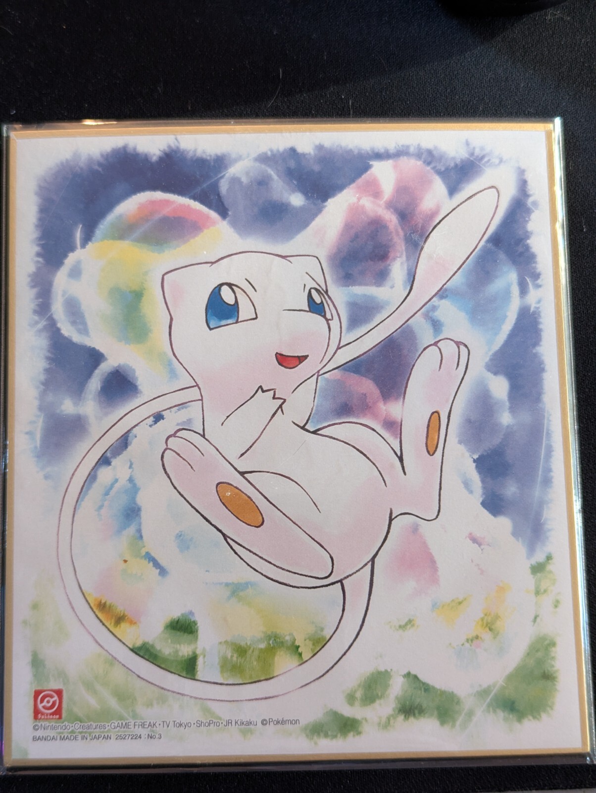 Mew Pokemon Shikoshi Art Board for Creative Fans and Collectors