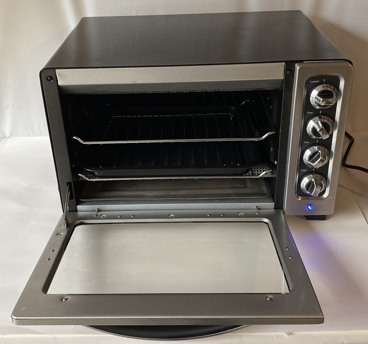 KitchenAid KCO222OB 12" Compact Stainless Steel Toaster Oven Pans