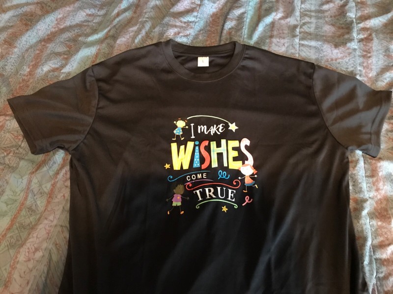 I Make Wishes Come True Short Sleeve Shirt Size Large L