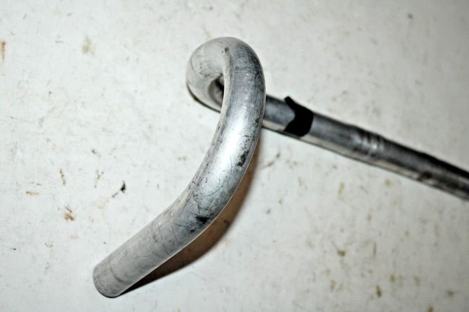 Vintage Drop Bar Handlebar 25.4mm 36cm Racing Road L'Eroica Silver USA Shipping - Image 3 of 4