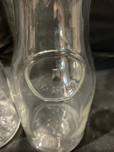 Anchor Hocking Carafe Clear Glasses Half Liter 2 pc - Picture 3 of 4